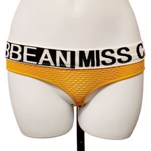 2/$20 Brand new white/yellow T-backs underwear panties